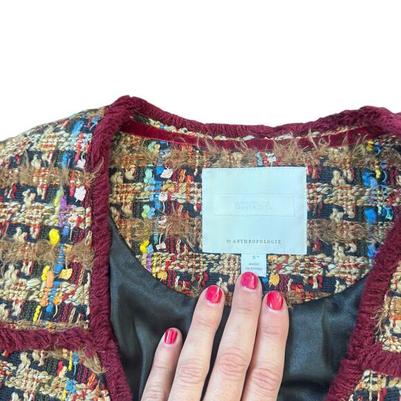 Anthropologie Tweed Blazer Jacket - Picture 5 of 12